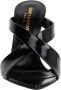 Saint Laurent Sandalen Eva Mules Black in zwart - Thumbnail 3