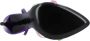 Saint Laurent Sandalen Gippy Patent Leather And Plexi Sandals Purple in paars - Thumbnail 2