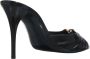Saint Laurent Sandalen met hak Babylone Mules in zwart - Thumbnail 2