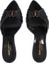 Saint Laurent Sandalen met hak Babylone Mules in zwart - Thumbnail 4