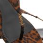 Saint Laurent Sandalen met hak Cassandra Sandals in luipaardprint - Thumbnail 3