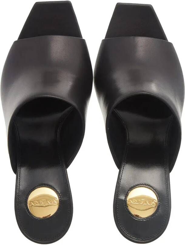 Saint Laurent Sandalen met hak Jill Mule in zwart