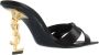 Saint Laurent Sandalen Opyum Sandals in zwart - Thumbnail 2