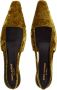 Saint Laurent Sandalen Tom Flat Sandals in geel - Thumbnail 2
