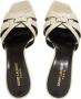 Saint Laurent Sandalen Tribute 85 Mule Sandals in crème - Thumbnail 3