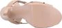 Saint Laurent Sandalen Tribute Patent Leather Platform Sandals Beige in roze - Thumbnail 2