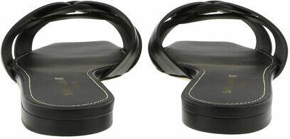 Saint Laurent Slippers & Mules Tribute Flat Sandal in zwart