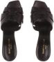 Saint Laurent Slippers & Mules Tribute Heel Mule Leather in zwart - Thumbnail 2