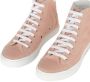 Saint Laurent Sneakers Malibu Mid Top Sneakers in poeder roze - Thumbnail 2