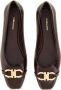 Salvatore Ferragamo Ballerina Ornament Hooks in rood - Thumbnail 4