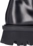 Salvatore Ferragamo Boots Glossy Black Leather Combat Boots in zwart - Thumbnail 12