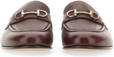 Salvatore Ferragamo Gancini Ornament Moccasin in bruin