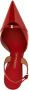 Salvatore Ferragamo Ornament Pumps met Verlengde Neus en Slingback Red Dames - Thumbnail 5