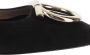Ferragamo Zwarte platte schoenen zijde nylon - Thumbnail 3