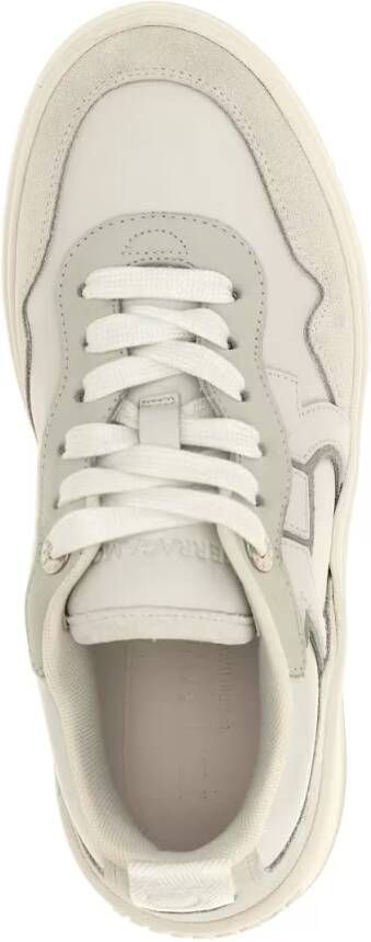 Salvatore Ferragamo Low-Top Sneakers 'Dania' Sneakers in wit