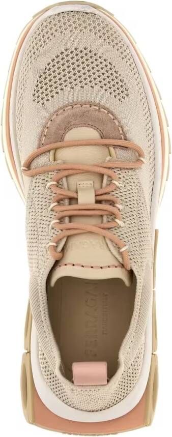 Salvatore Ferragamo Low-Top Sneakers 'Nima' Sneakers in grijs