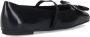 Salvatore Ferragamo Zwarte Lamsvacht Vara Boog Platte Schoenen Black Dames - Thumbnail 10