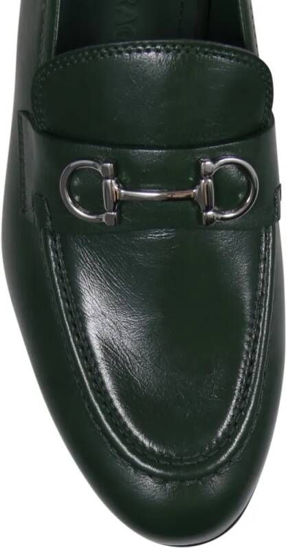Salvatore Ferragamo Ottone Loafer in groen