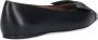 Salvatore Ferragamo Pointed Toe Black Nappa Flats in zwart - Thumbnail 4
