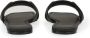 Salvatore Ferragamo Sandalen Calfskin Slide Sandal in zwart - Thumbnail 2