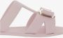 Salvatore Ferragamo Sandalen New Vara Rubber Sandals in roze - Thumbnail 9
