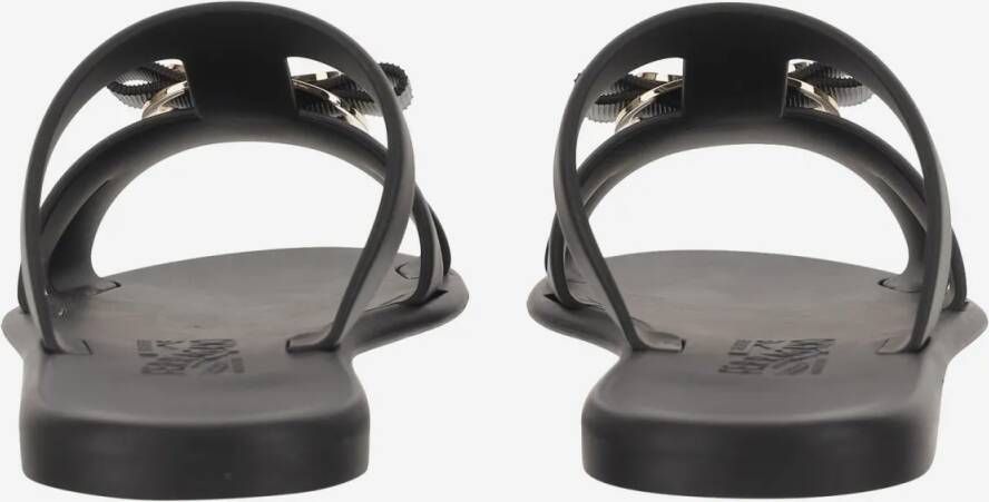 Salvatore Ferragamo Sandalen New Vara Rubber Sandals in zwart