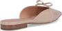 Salvatore Ferragamo Slippers & Mules Bow Mules – Pink in roze - Thumbnail 2