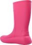 Salvatore Ferragamo Low-Top Sneakers Rainboot Gancini Logo Ankle Boots in poeder roze - Thumbnail 9