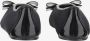 Salvatore Ferragamo Vara Bow Ballerinas in zwart - Thumbnail 2