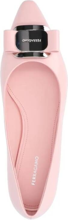 Salvatore Ferragamo Zea' Ballerinas – Pink in roze