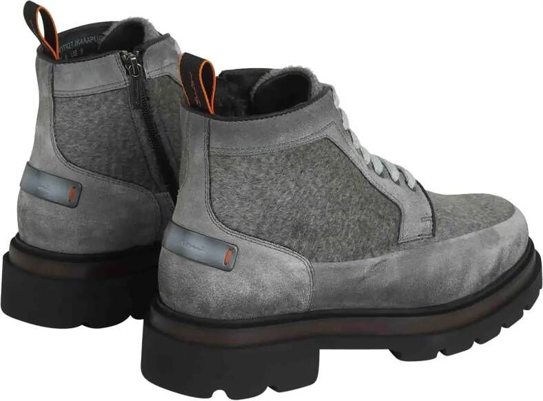 Santoni Boots Develop Suede Boots in meerkleurig