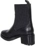 SANTONI Enkellaarsjes Dames 59557 Maat: 38 Materiaal: Leer Kleur: Zwart - Thumbnail 3