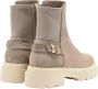 Santoni Boots & laarzen Suede Leather Boots in beige - Thumbnail 2