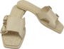 Santoni Sandalen Sandalo slide con doppia fibbia beige in beige - Thumbnail 2