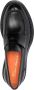 Santoni Sleek Black Leather Loafers With Refined Stitching in zwart - Thumbnail 2