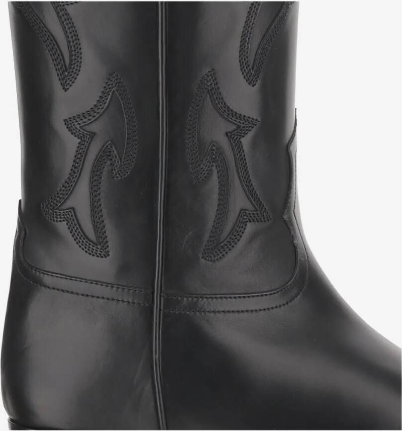 Sartore Boots Leather Boot in zwart
