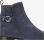Sartore Boots Suede Ankle Boots in blauw - Thumbnail 3