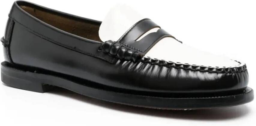 Sebago "Dan" Loafers – Black in zwart