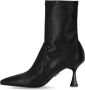 Sergio Levantesi Boots Janet Black Heeled Ankle Boot in zwart - Thumbnail 3