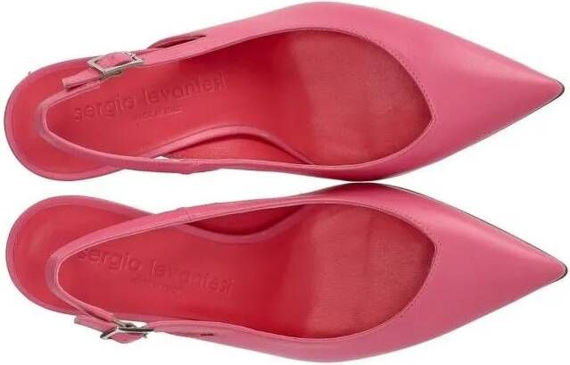 Sergio Levantesi Hoge hakken Joly Pink Slingback Pump in roze