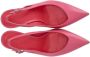 Sergio Levantesi Hoge hakken Joly Pink Slingback Pump in roze - Thumbnail 3