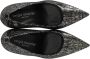 Sergio Levantesi Hoge hakken Musa Black Silver Pump in zwart - Thumbnail 7
