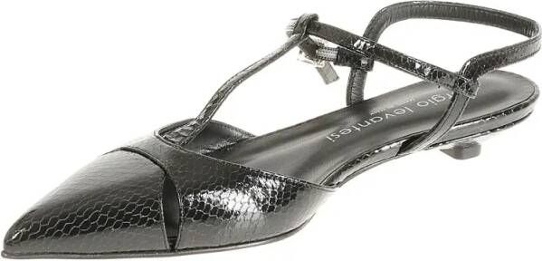 Sergio Levantesi Sandalen Fiamma Slingback in zilver