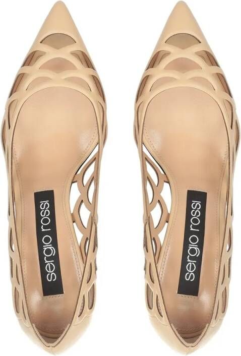 sergio rossi Hoge hakken Sr Mermaid 75 Pumps in beige