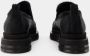 Simone Rocha Zwarte Leren Heart Toe Loafers Black Dames - Thumbnail 8