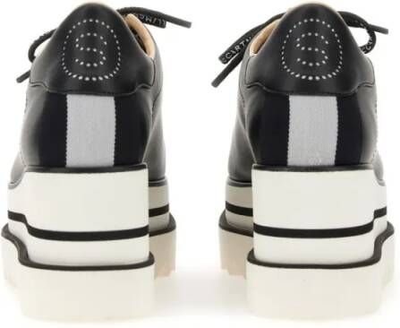 Stella Mccartney Lace-Up With Wedge "Elyse" in zwart