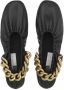 Stella Mccartney Loafers Falabella Chunky Chain Ballet Flats in zwart - Thumbnail 2