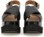 Stella Mccartney Sandalen "Elyse" Sandal in zwart - Thumbnail 2