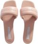 Stella Mccartney Sandalen Sandals Slides with Logo in poeder roze - Thumbnail 2
