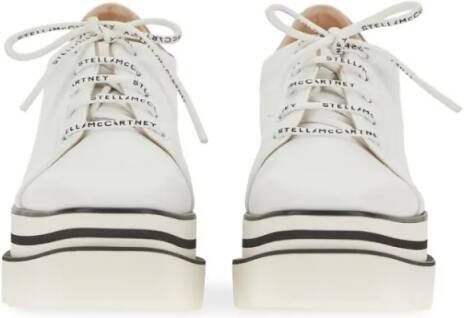 Stella Mccartney Sneakers Con Zeppa "Elyse" in wit